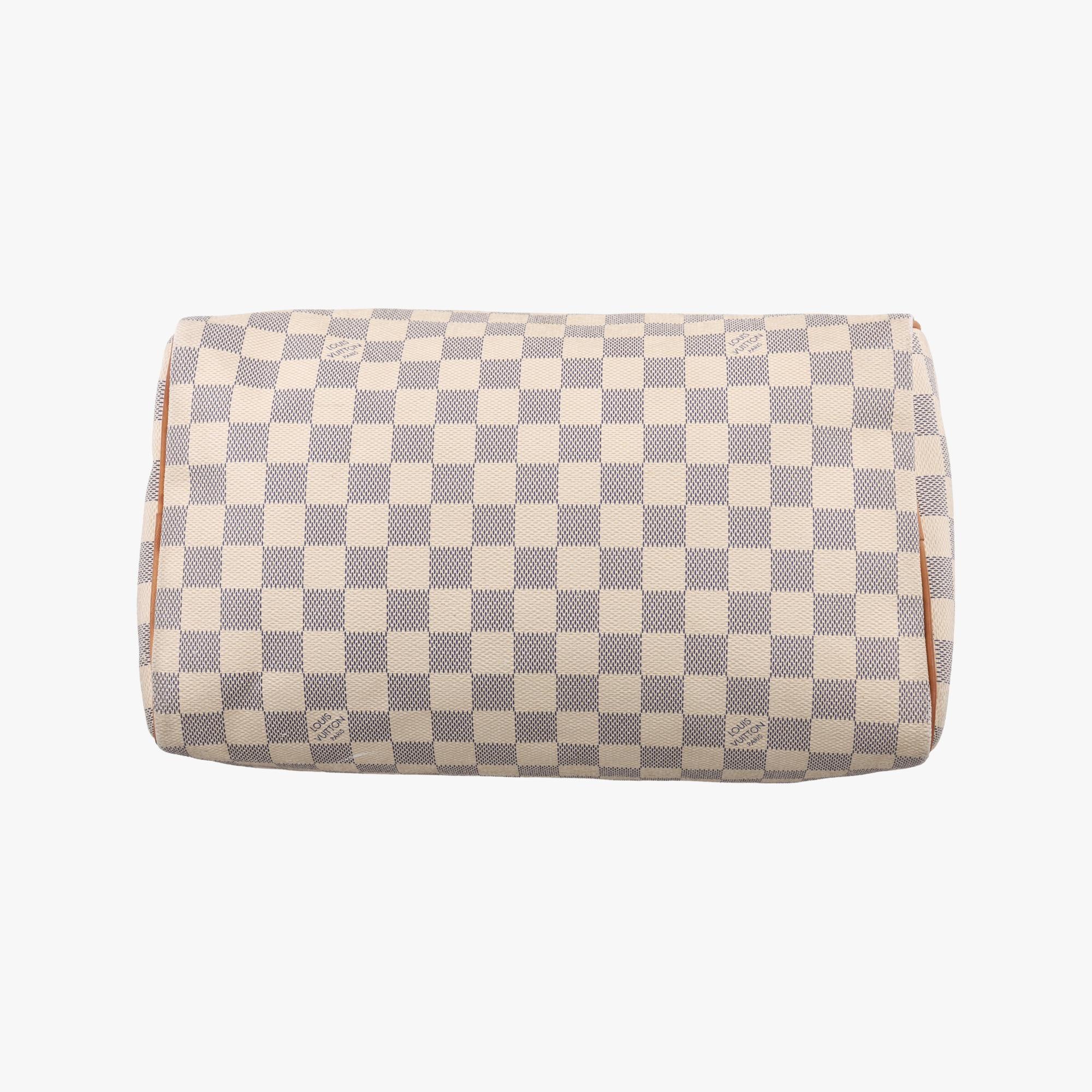 ルイヴィトン Louis Vuitton ボストンバッグ レディース スピーディ30 ホワイト ダミエキャンバス N41533 BA5103