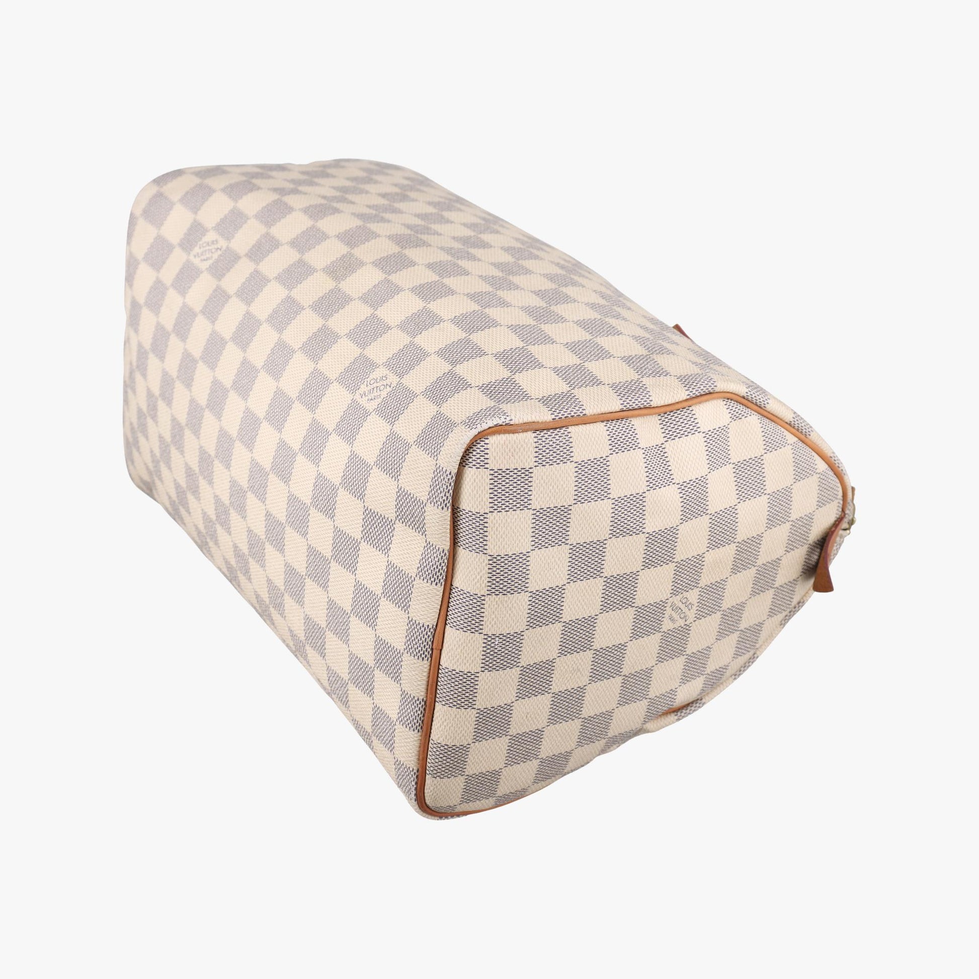 ルイヴィトン Louis Vuitton ボストンバッグ レディース スピーディ30 ホワイト ダミエキャンバス N41533 BA5103