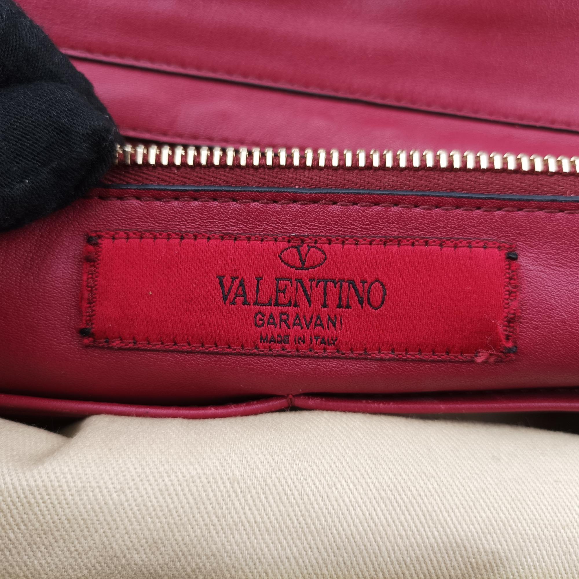 ヴァレンティノ Valentino ショルダーバッグ レディース ロックスタッズ ワインレッド レザー BL-I970BOL2