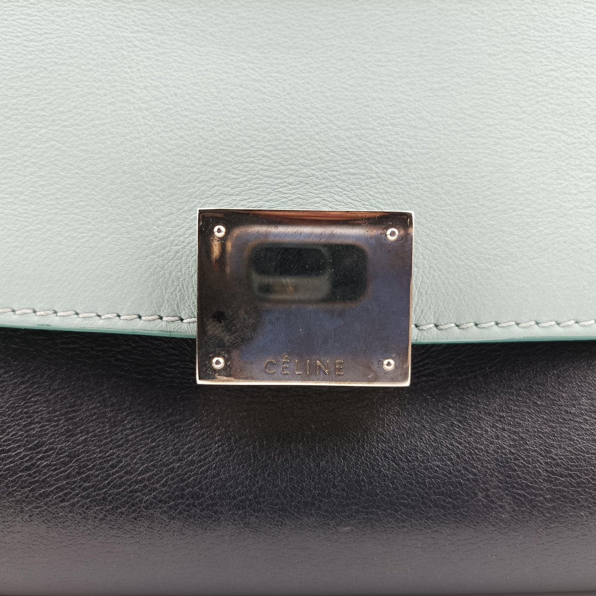 セリーヌ Celine ショルダーバッグ レディース トラペーズミディアム マルチカラー レザー U-VP-0113 U-MM-0113