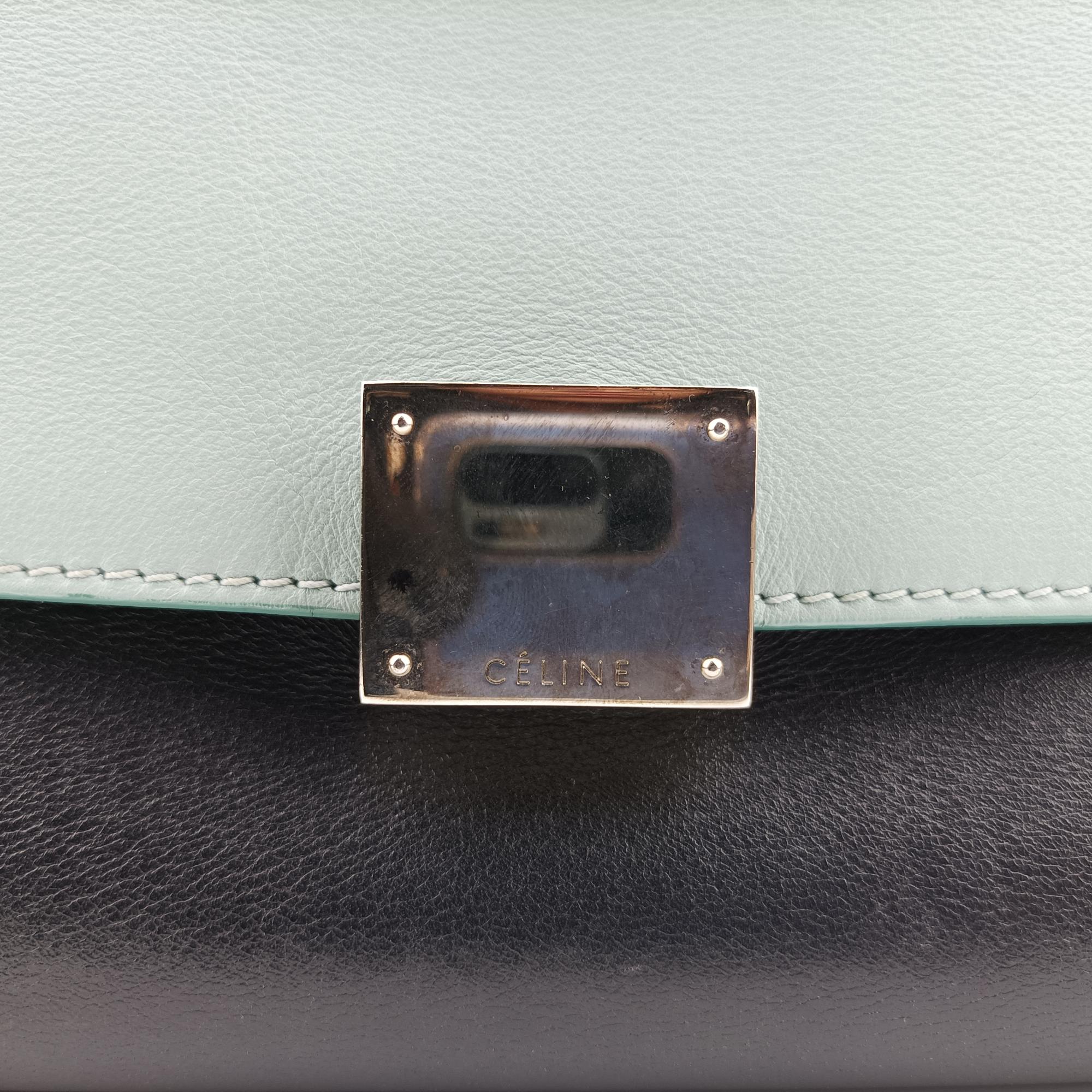 セリーヌ Celine ショルダーバッグ レディース トラペーズミディアム マルチカラー レザー U-VP-0113 U-MM-0113