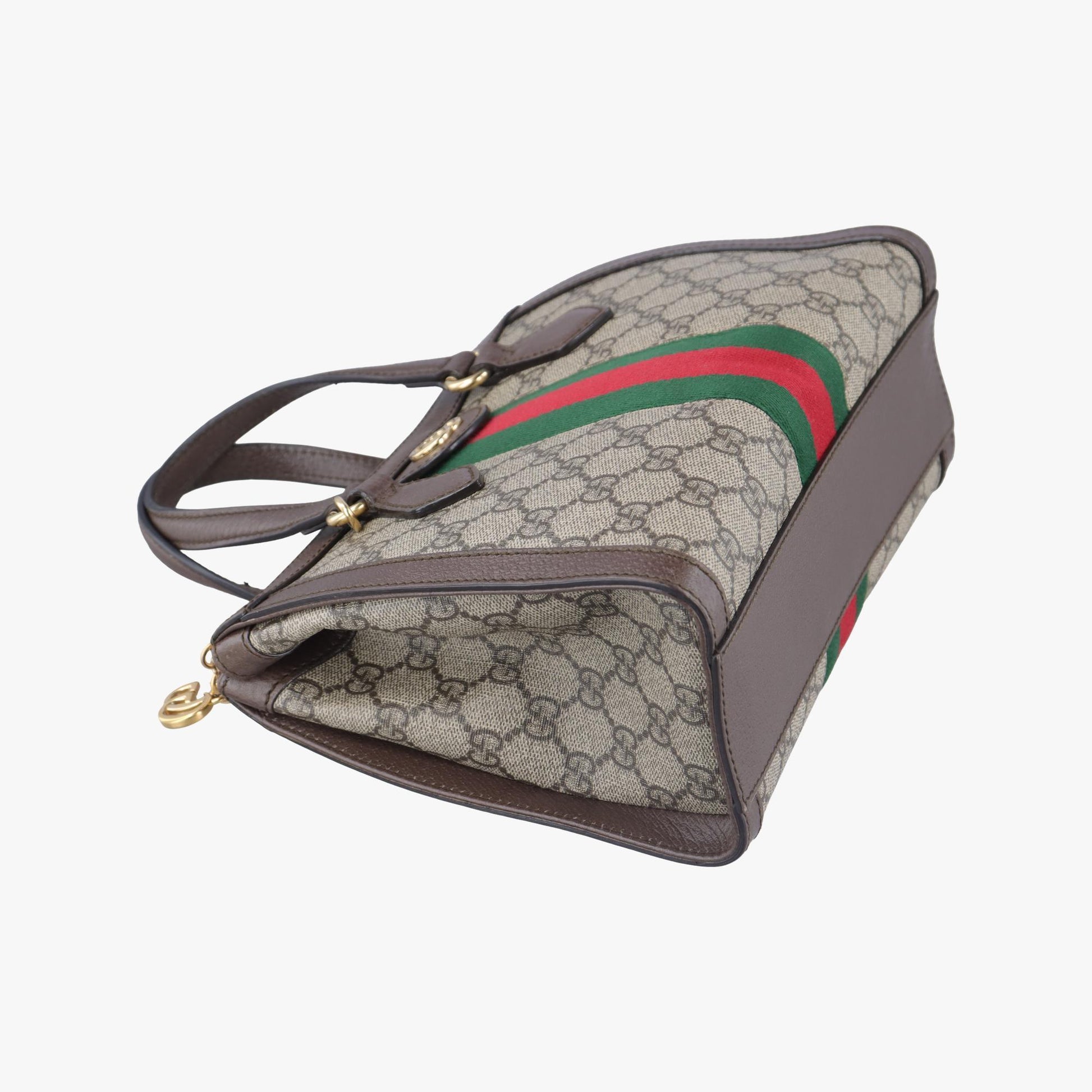 グッチ Gucci ショルダーバッグ レディース オフィディア グレー PVCコーティングキャンバス×レザー 547551 B027336809