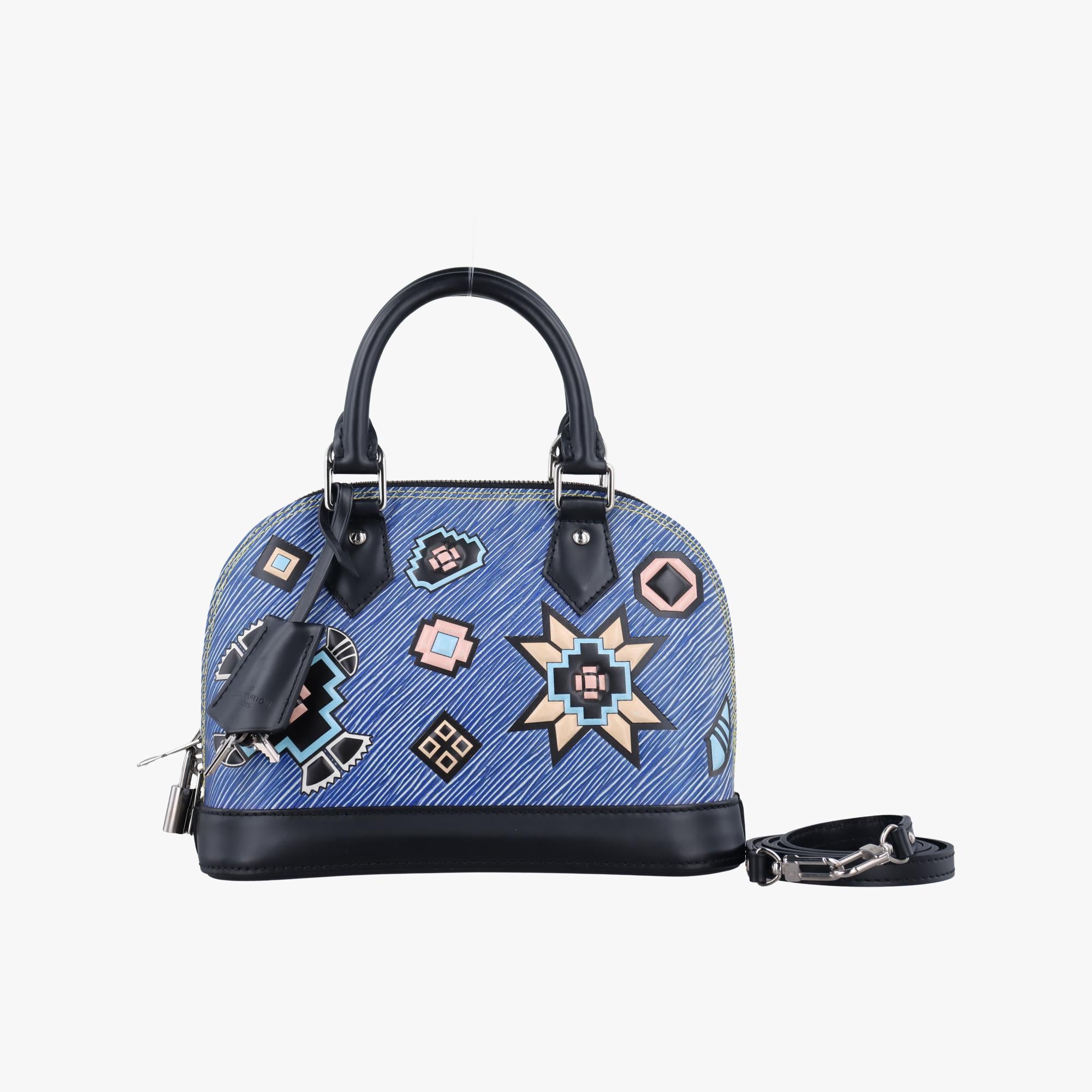 ルイヴィトン Louis Vuitton ショルダーバッグ レディース アルマBB ブルー エピ M50833 FL3165