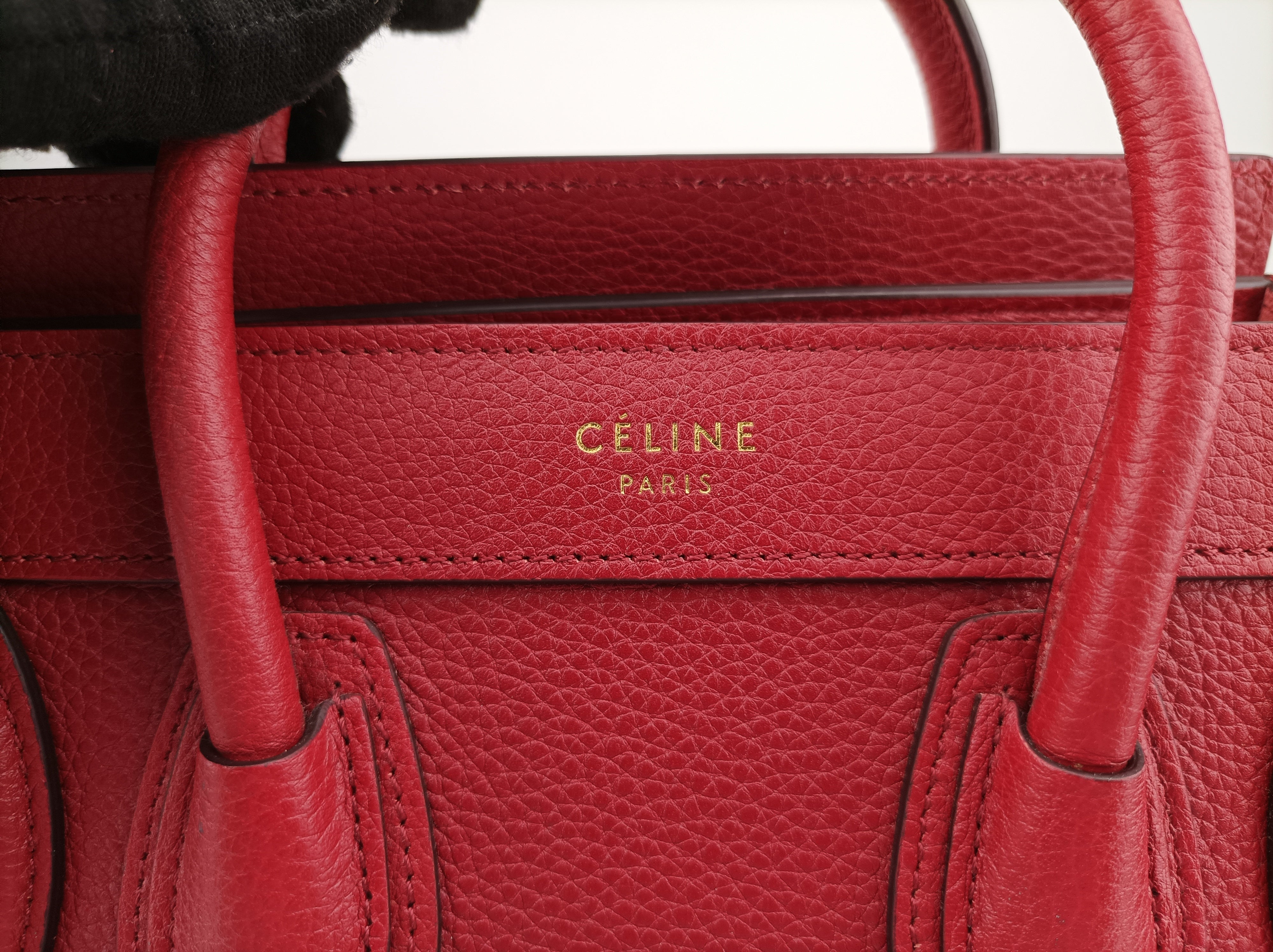 セリーヌ Celine ショルダーバッグ レディース レッド W-CU-2188