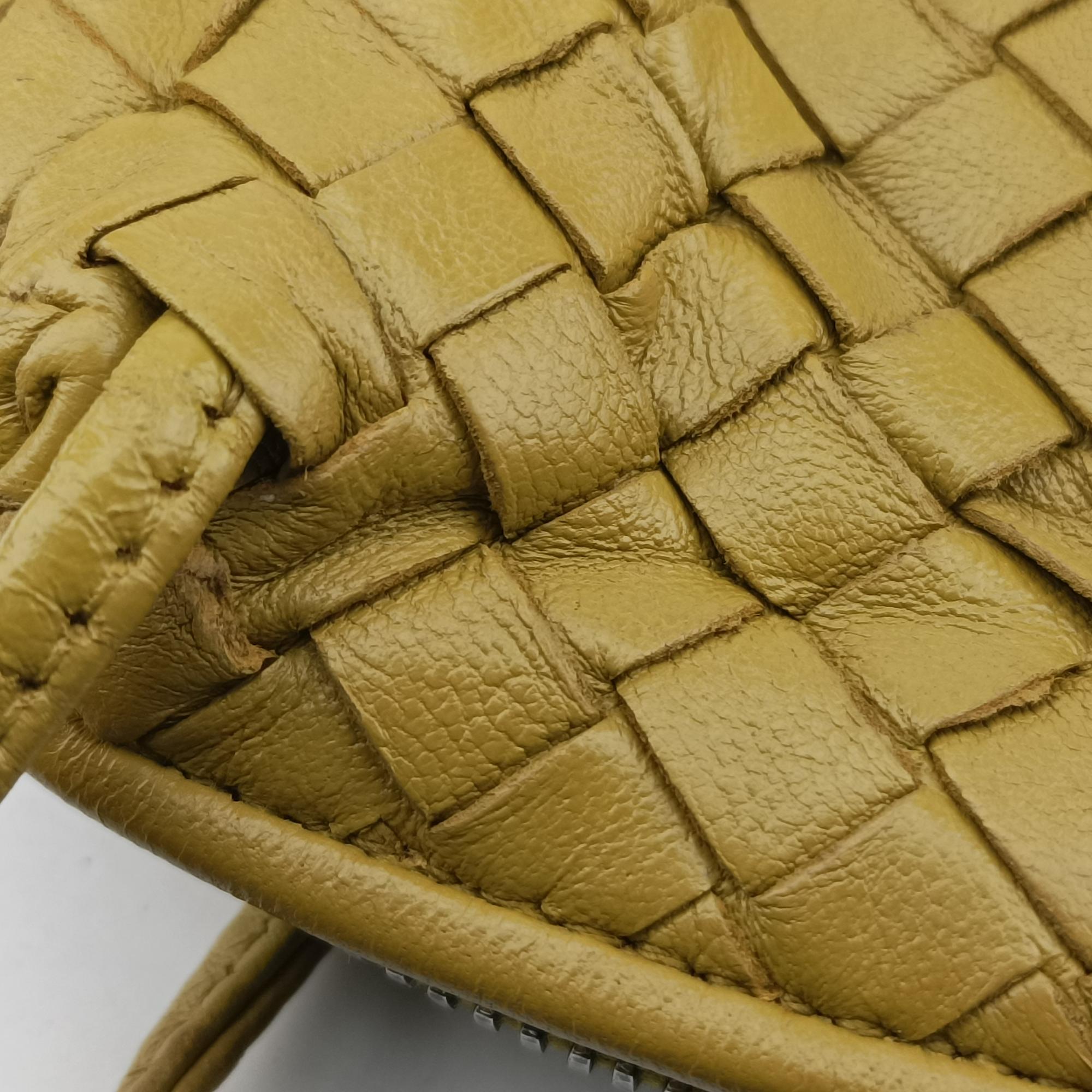 ボッテガヴェネタ Bottega Veneta ショルダーバッグ レディース ノディーニ イントレチャート グリーン ラムスキン B05554786X