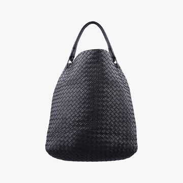Intrecciato Black lambskin B00177087Aイントレチャート ブラック ラムスキン B00177087A