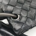 Intrecciato Black lambskin B00177087Aイントレチャート ブラック ラムスキン B00177087A