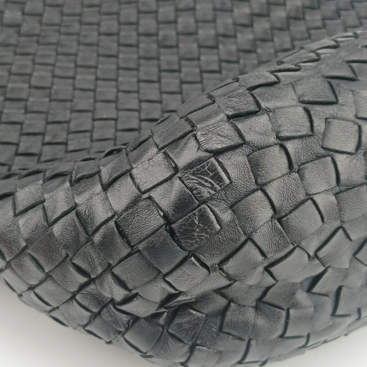 Intrecciato Black lambskin B00177087Aイントレチャート ブラック ラムスキン B00177087A