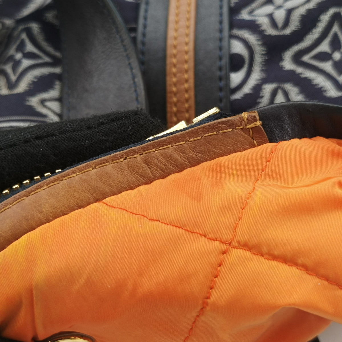 Aviator Marine×Navy Leather×Canvas M40383 TS1160アヴィエーター マリーヌ×ネイビー レザー × キャンバス M40383 TS1160