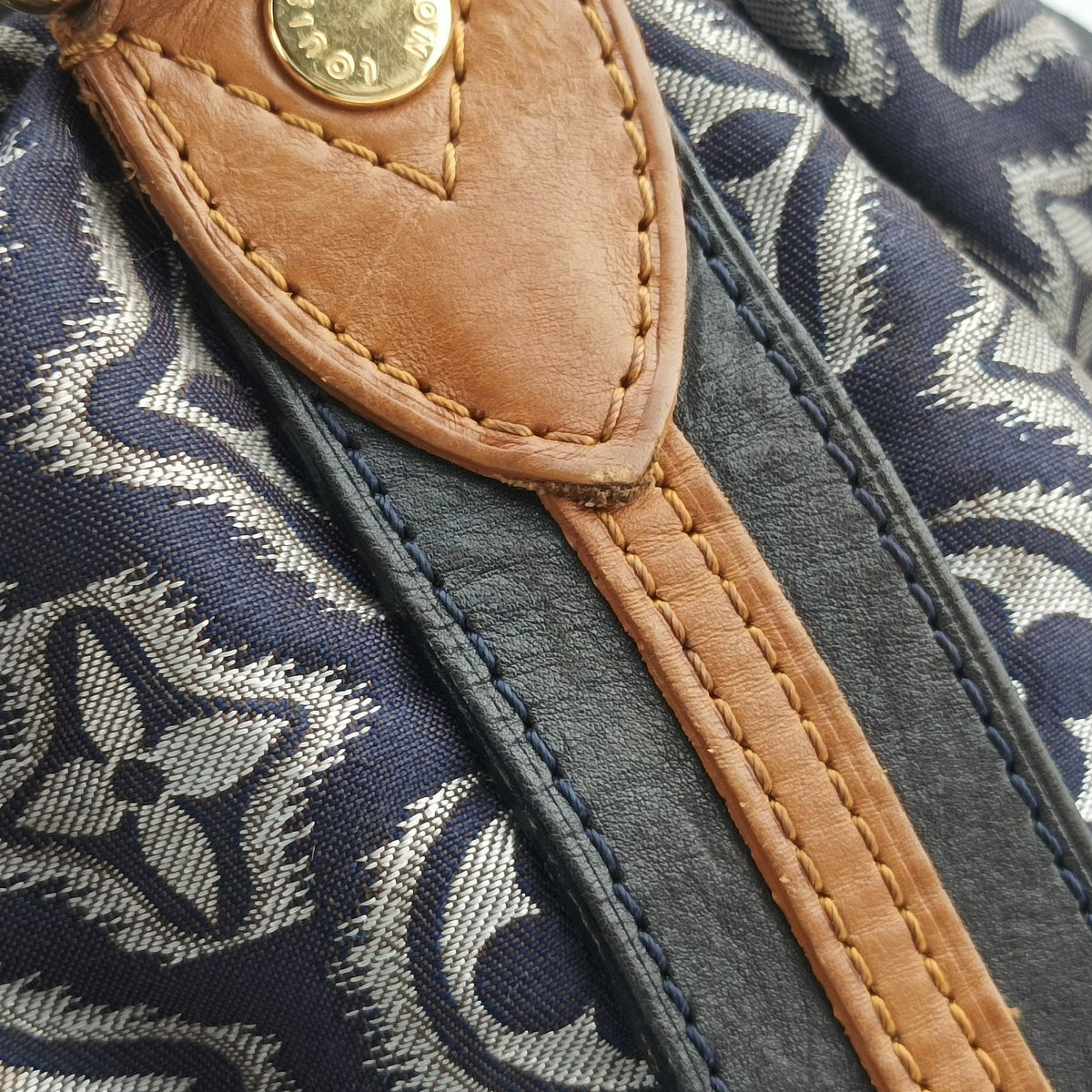 Aviator Marine×Navy Leather×Canvas M40383 TS1160アヴィエーター マリーヌ×ネイビー レザー × キャンバス M40383 TS1160