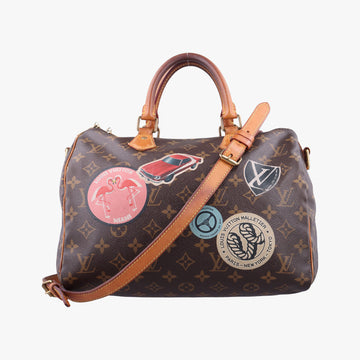 Speedy Bandouliere 30 world tour BROWN×MULTI Monogram Canvas M43231 SP3156スピーディバンドリエール30 ワールドツアー モノグラム/ブラウン×マルチ モノグラムキャンバス M43231 SP3156