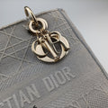 Lady Dior D-lite Grey Jacquard 50-MA-0280レディディオール D-lite グレー ジャガード 50-MA-0280