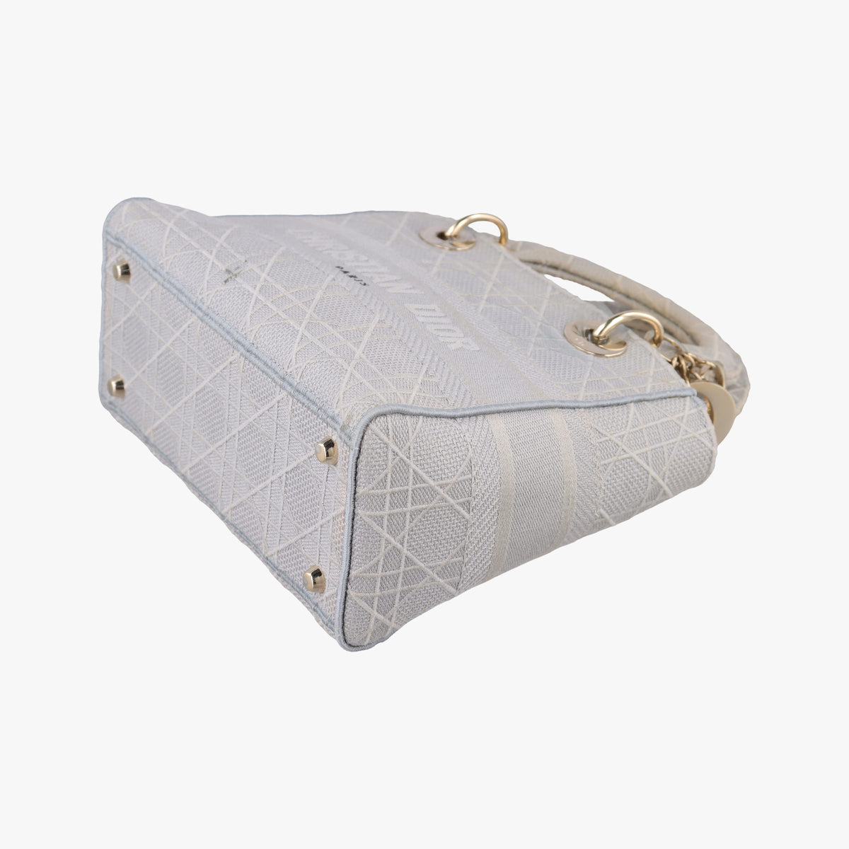 Lady Dior D-lite Grey Jacquard 50-MA-0280レディディオール D-lite グレー ジャガード 50-MA-0280