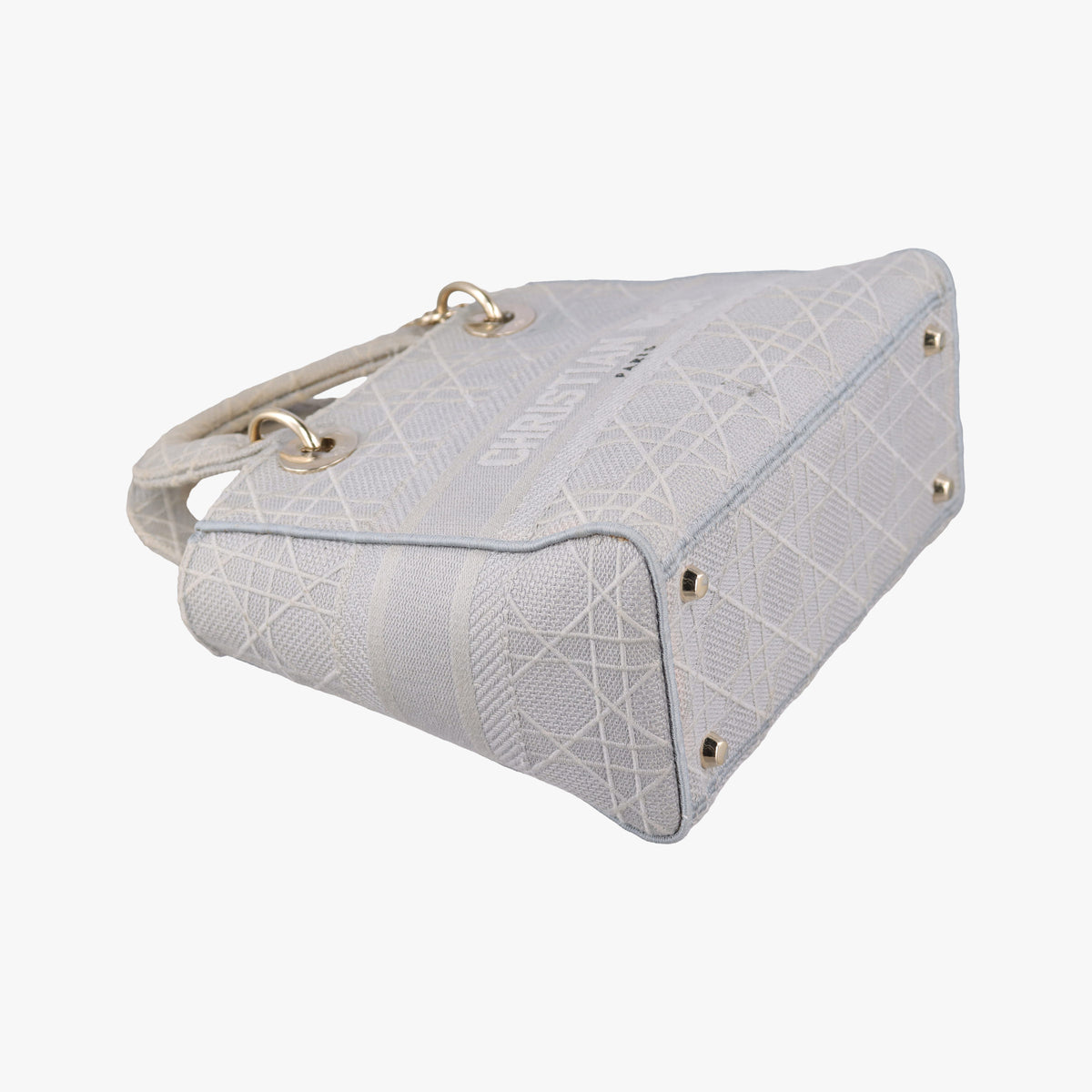 Lady Dior D-lite Grey Jacquard 50-MA-0280レディディオール D-lite グレー ジャガード 50-MA-0280