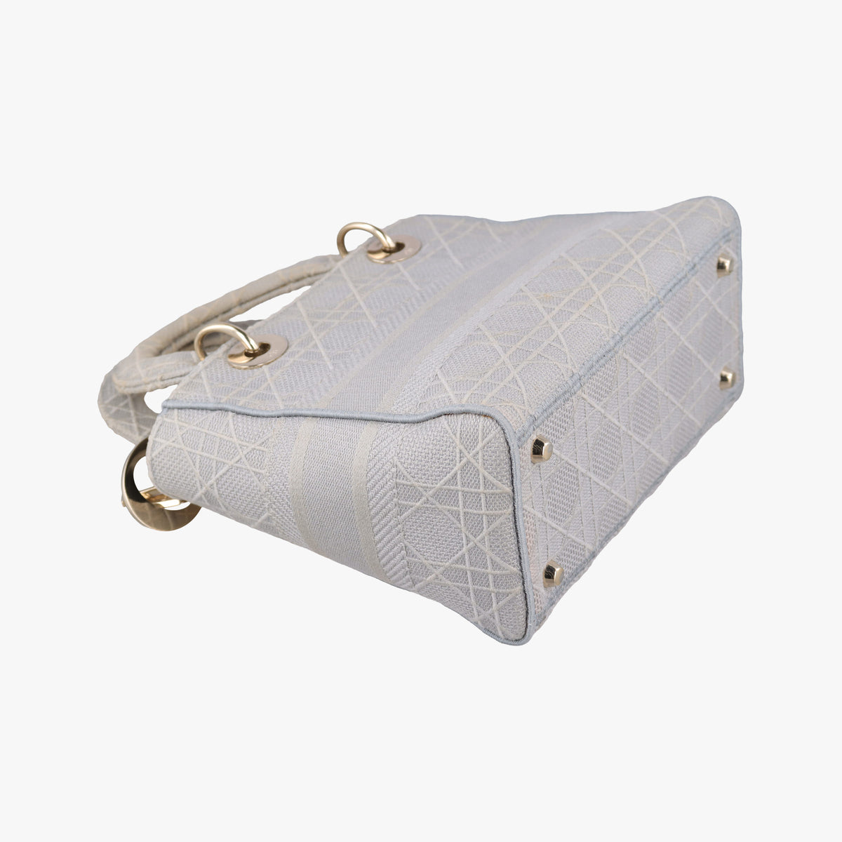 Lady Dior D-lite Grey Jacquard 50-MA-0280レディディオール D-lite グレー ジャガード 50-MA-0280