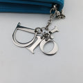 Cannage Chain Blue Lambskin 12-MA-0115カナージュ チェーン ブルー ラムスキン 12-MA-0115